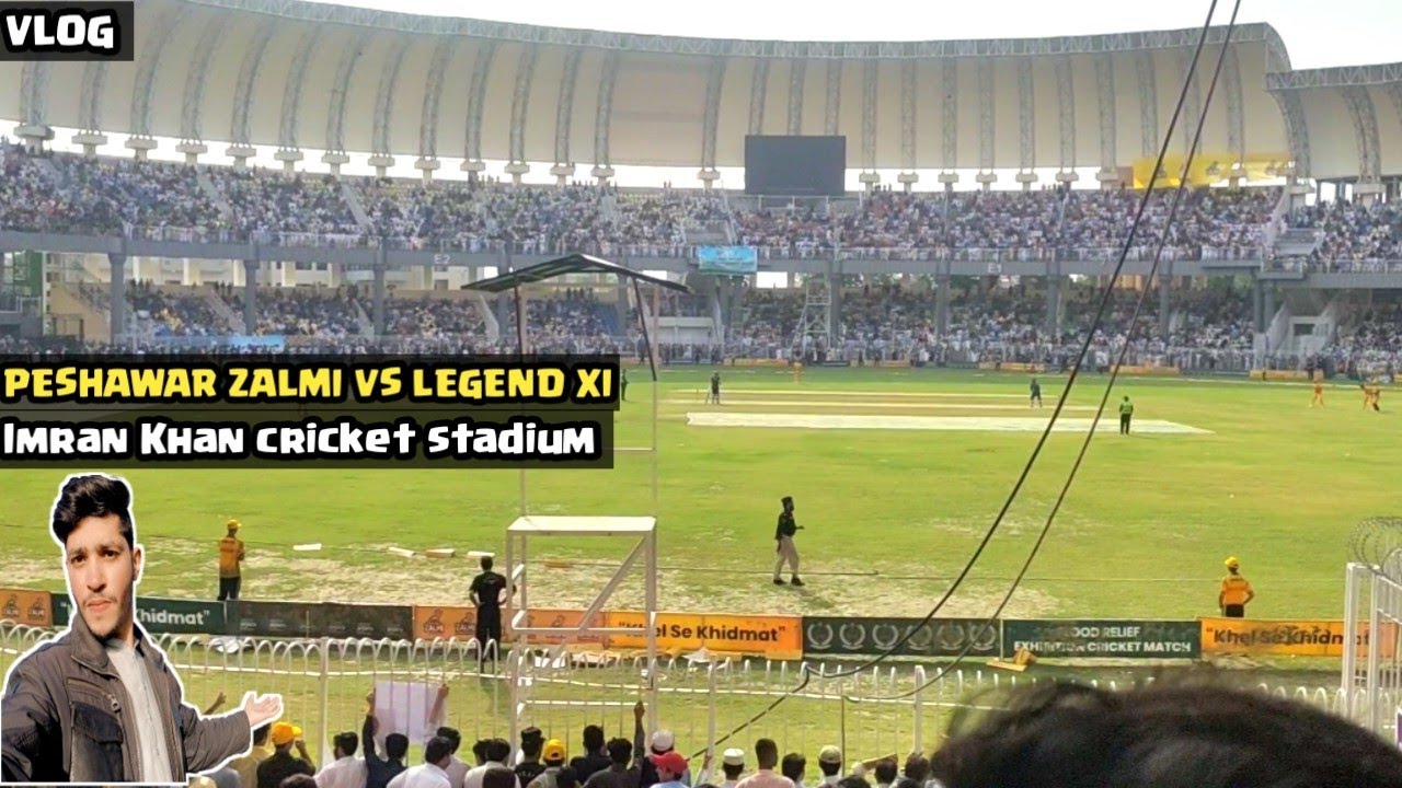 Babar Azam & Shoaib Akhtar LIVE in Action | Zalmi vs Legends XI Vlog | Imran Khan cricket stadium 