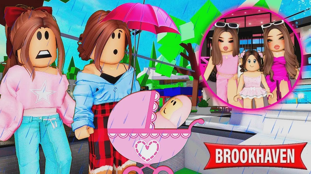 On découvre un bébé abandonné... et elle est l'héritière ! | Histoires Brookhaven RP Roblox