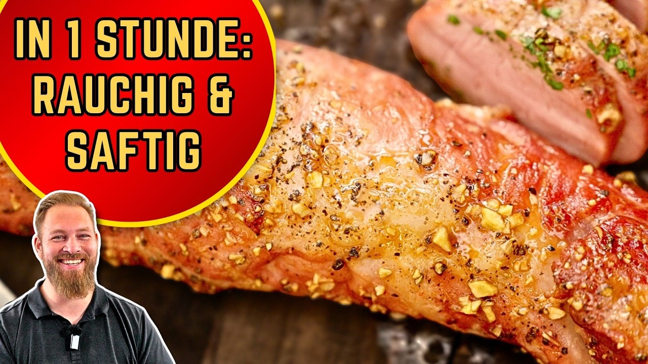 Du denkst, Smoken ist kompliziert? Dann probier DAS hier! 🍯🧄 Honey Mustard Garlic Tenderloin