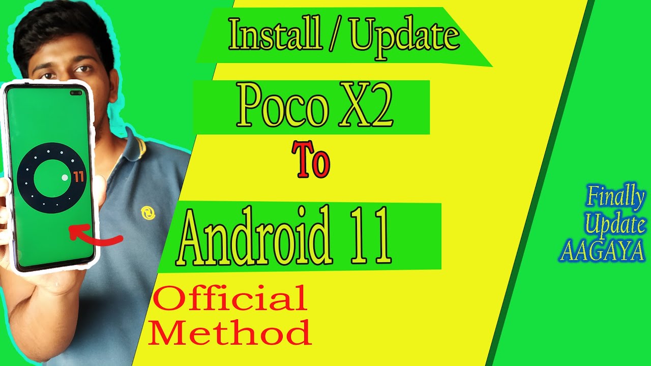 How to Install Poco X2 Android 11 / Miui 12 [Official Update] Update Manually | MIUI 12.1.2.0