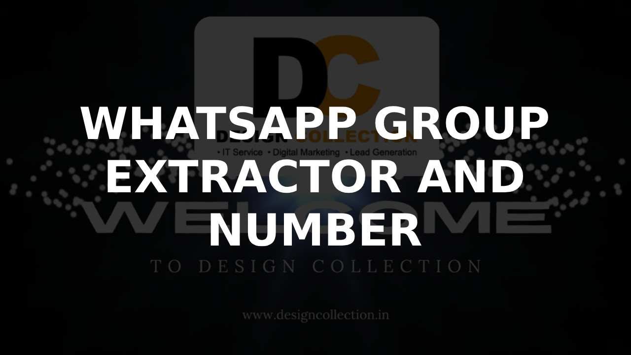 How to install WhatsApp Group and Number Extractor in local host computer?