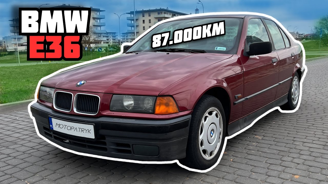 #58 BMW E36 316i 87.000KM - EGZEMPLARZ Z POTENCJAŁEM 🚗 opinie, jazda, wnętrze, jakość - MOTOPATRYK -