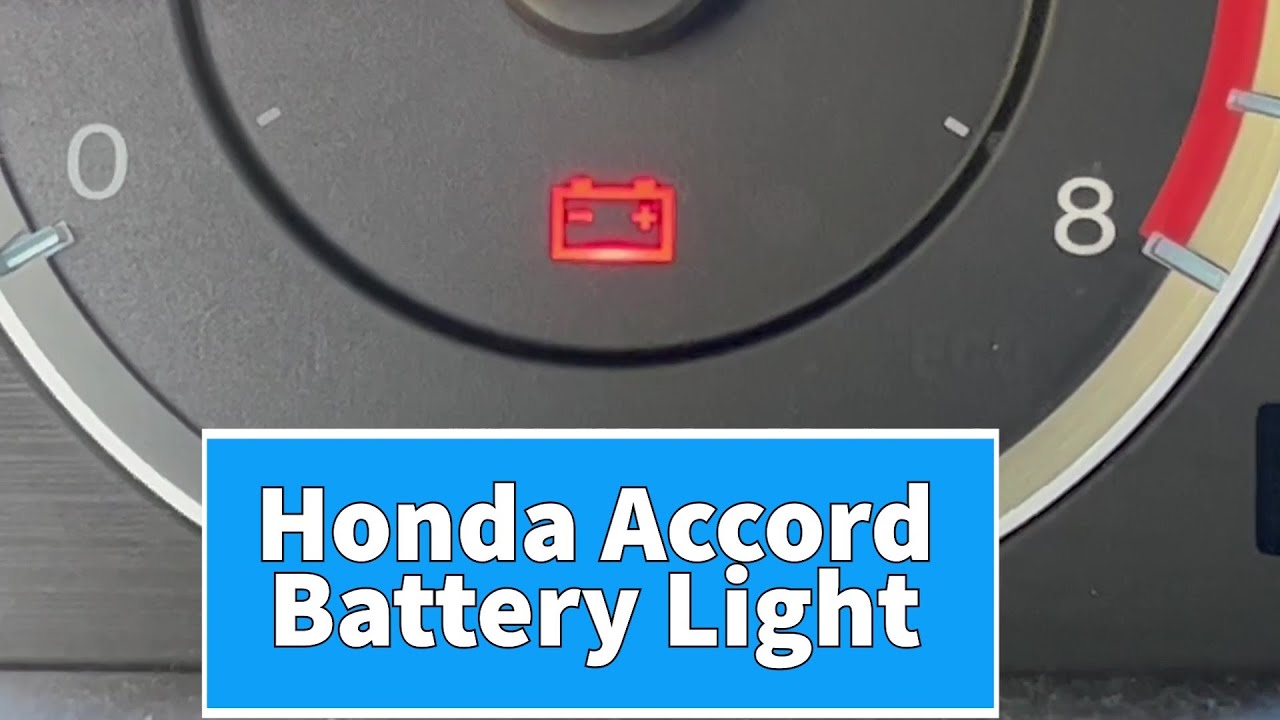 Honda Accord Battery light
