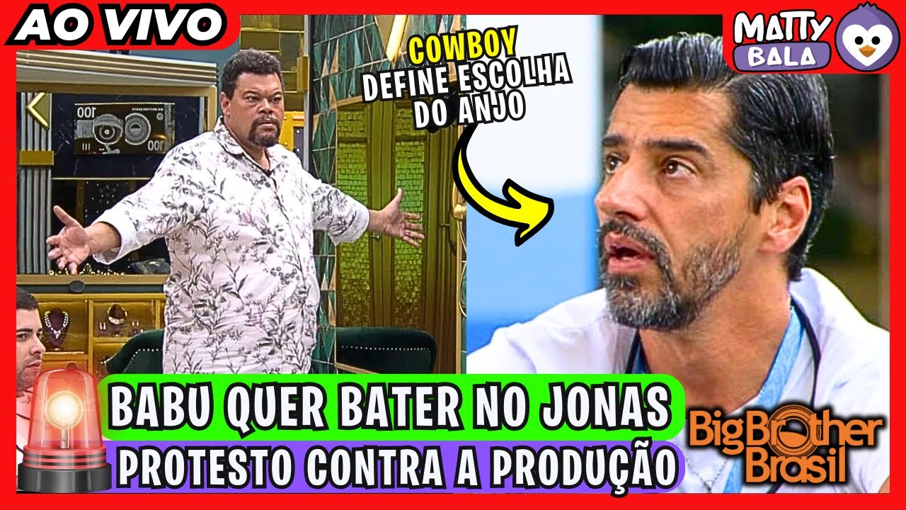 🚨 BABU se REVOLTA com a PRODUÇÃO e diz que quer BAT3R NO JONAS ! ALVOS do PAREDÃO BBB 26 #bbb26 #bbb