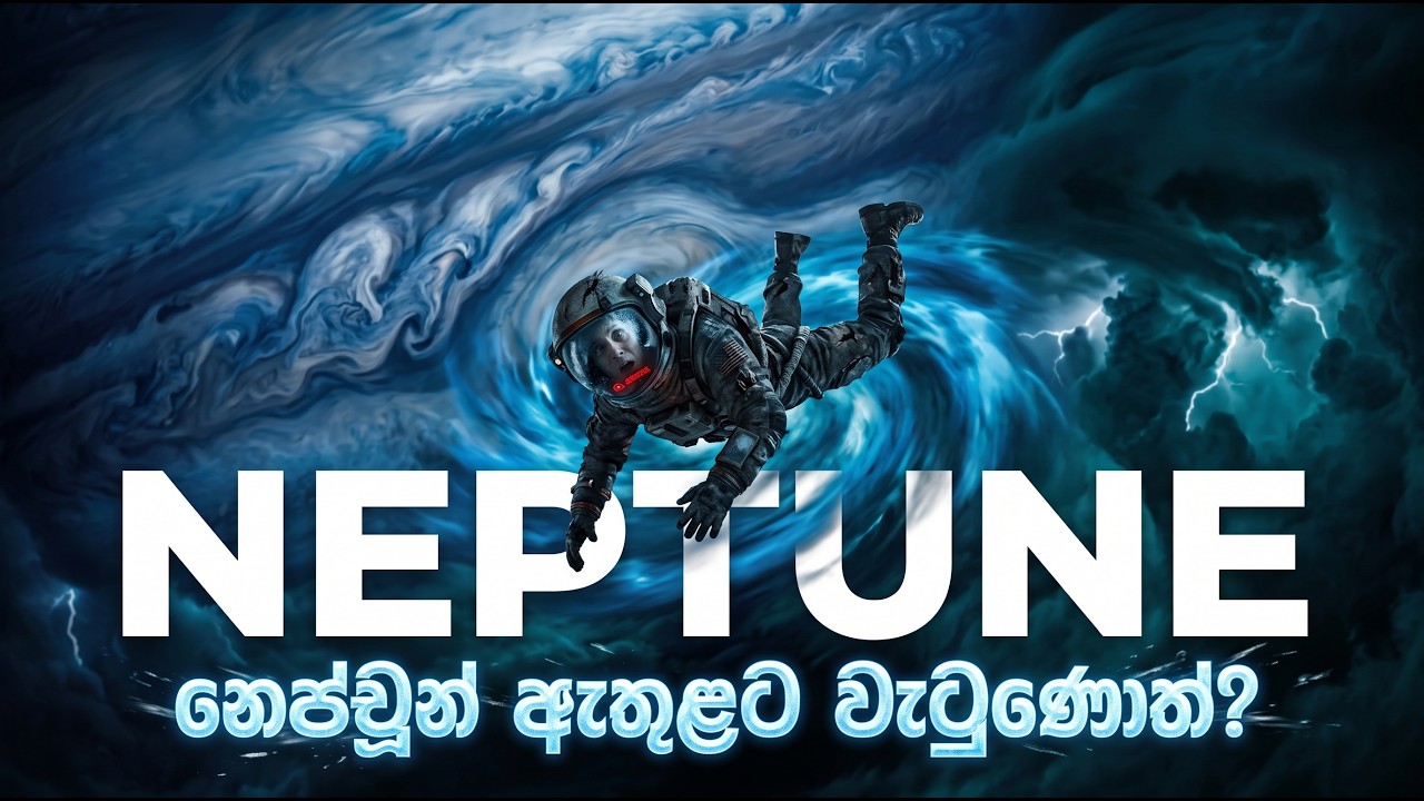 නෙප්චූන්: බිහිසුණු බව සඟවන ලස්සන අපාය! 💎😱 | What if you fell into Neptune #Neptune #SpaceSinhala
