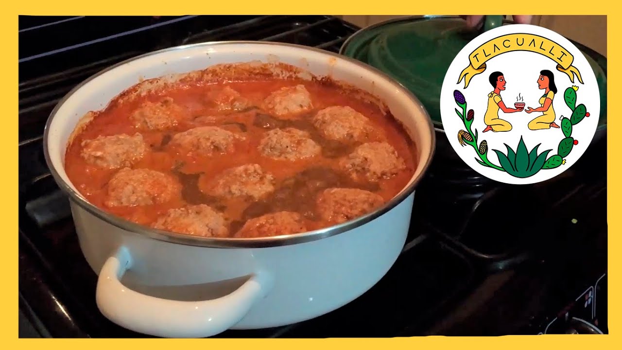 Albóndigas al Chipotle  - Tlacualli 🍲