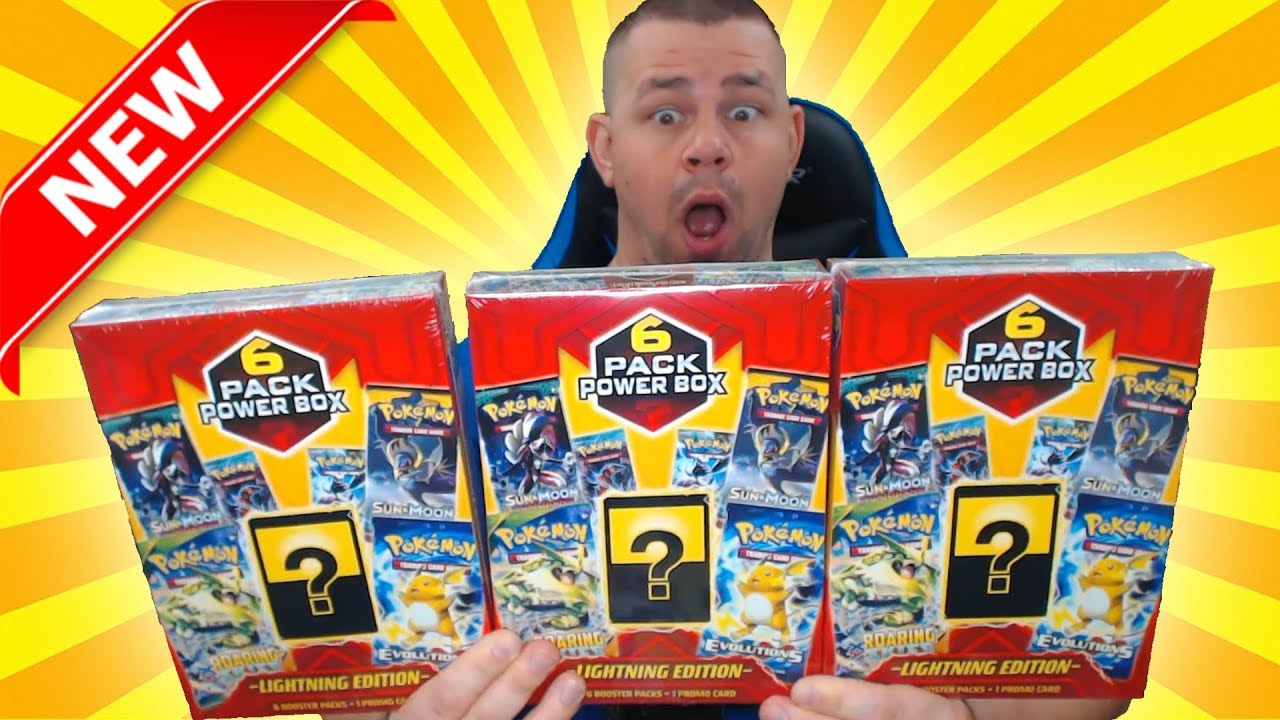 Opening 3 BRAND NEW 6 Pack Power Boxes of Pokemon Cards!