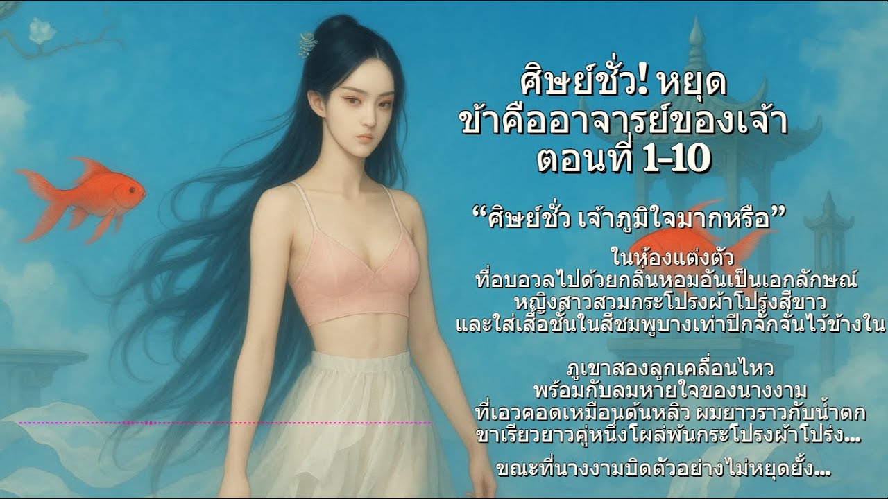 ศิษย์ชั่ว! หยุด ข้าคืออาจารย์ของเจ้า ตอนที่ 1-10  #นิยายเสียง  #นิยายแฟนฟิค #นิยายโรมานซ์ #ฮาเร็ม