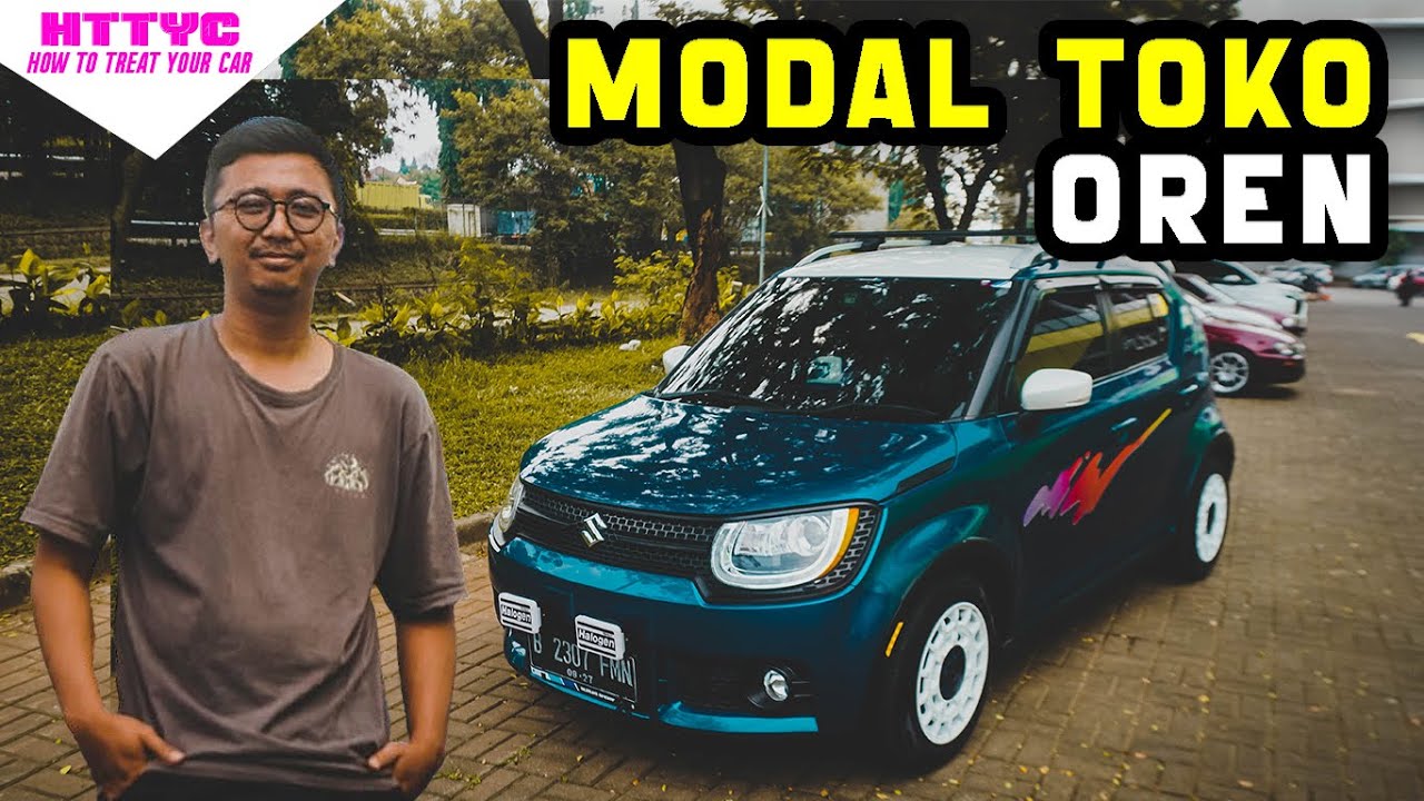 CUMA MODAL TOKO OREN BISA JADI SE GOOD LOOKING INI !! MODIFIKASI SUZUKI IGNIS PALING MANIS !!