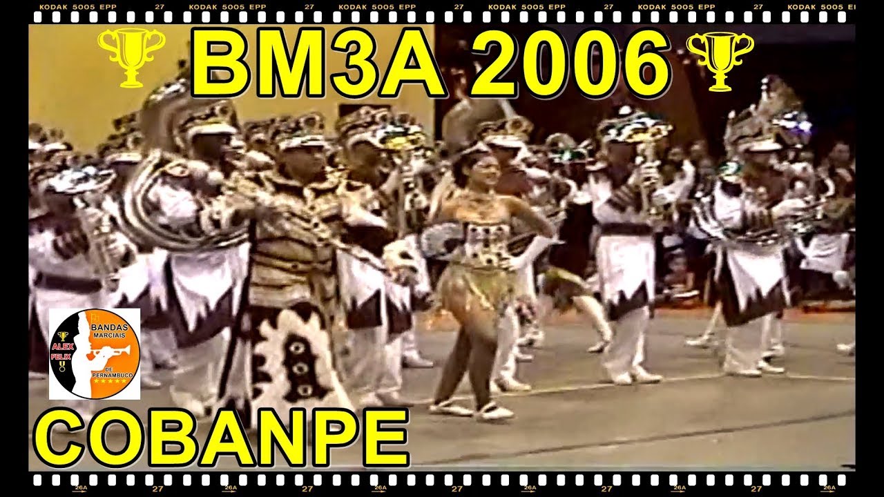 BM3A 2006 - BANDA MARCIAL 3 DE AGOSTO 2006 NO COBANPE - CONCURSO DE BANDAS DE PERNAMBUCO