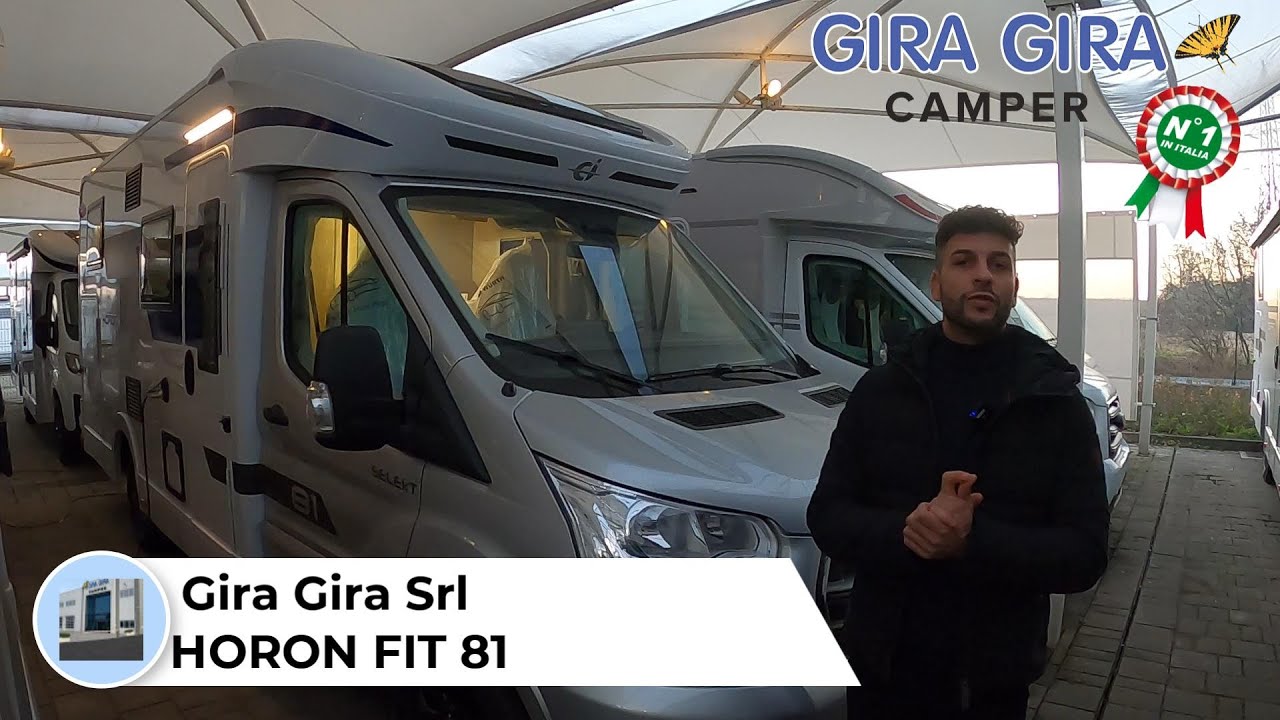Caravan International  Horon FIT 81 XT : Camper Semintegrale Ford Spazio e Comfort con gemelli