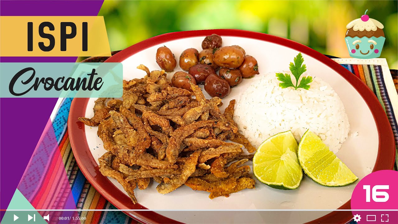 ISPI crocante // Plato BOLIVIANO // Chicharrón de ISPI //receta FACIL y RAPIDA