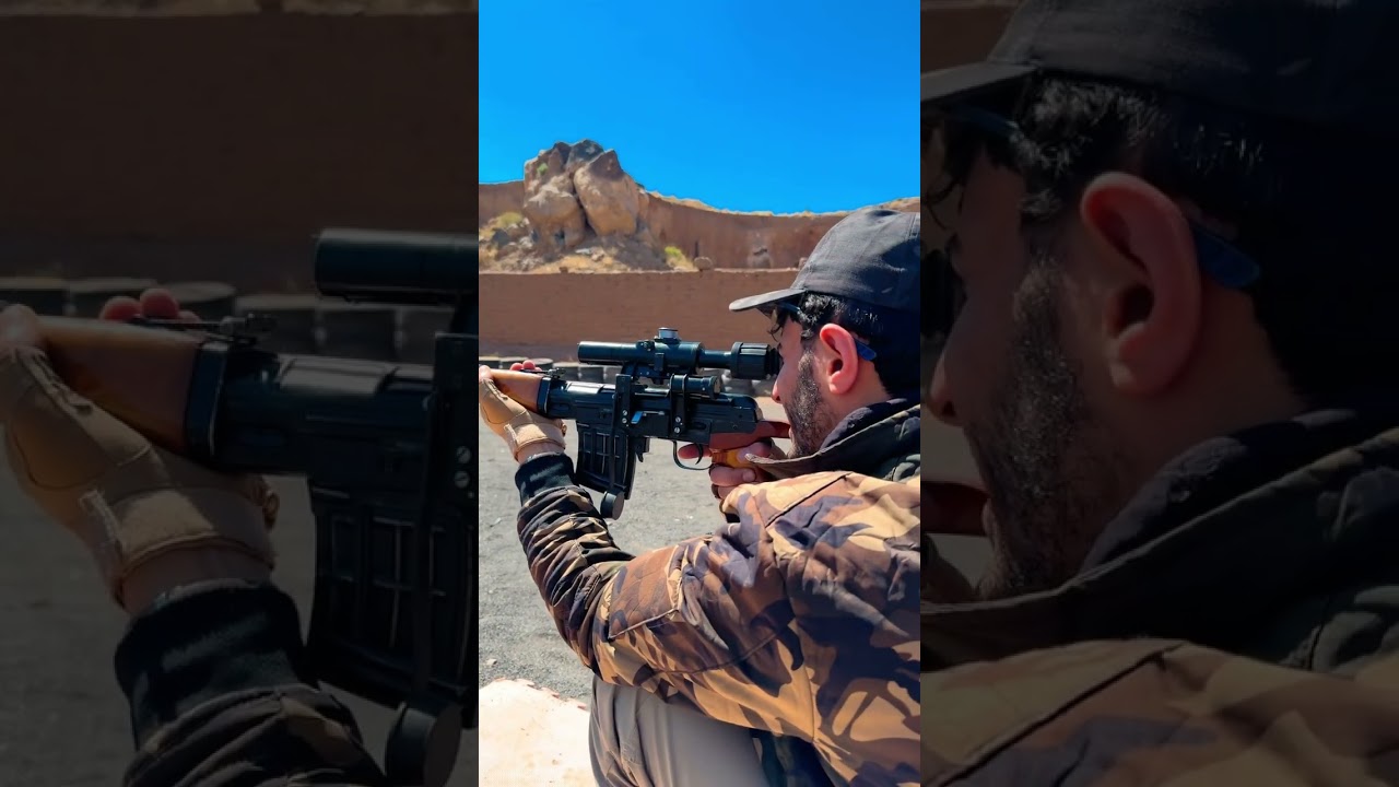 Dragunov SVD قناصة دراقونوف  المعروفة ب