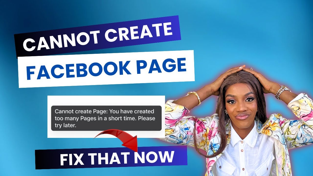 How To Fix: You Have Created Too Many Pages, Please Try Again Later