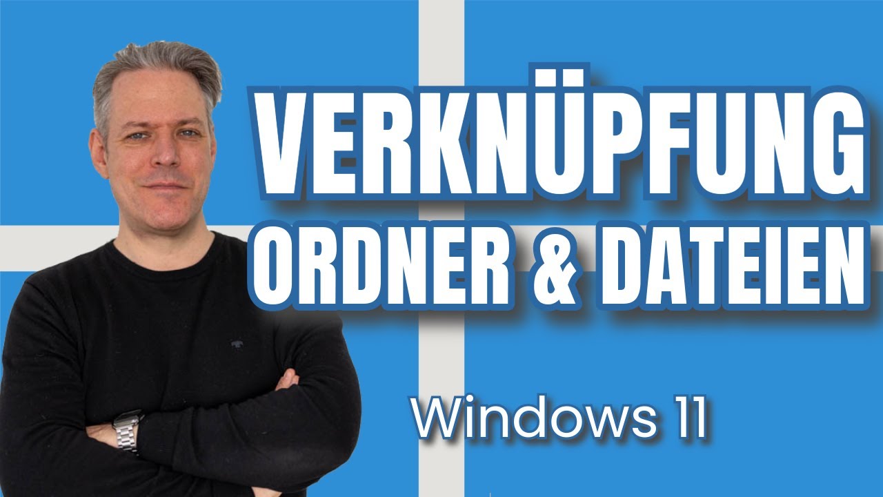 Desktop Verkn&uuml;pfung von Dateien und Ordnern erstellen (Windows 11) #lernsnacks