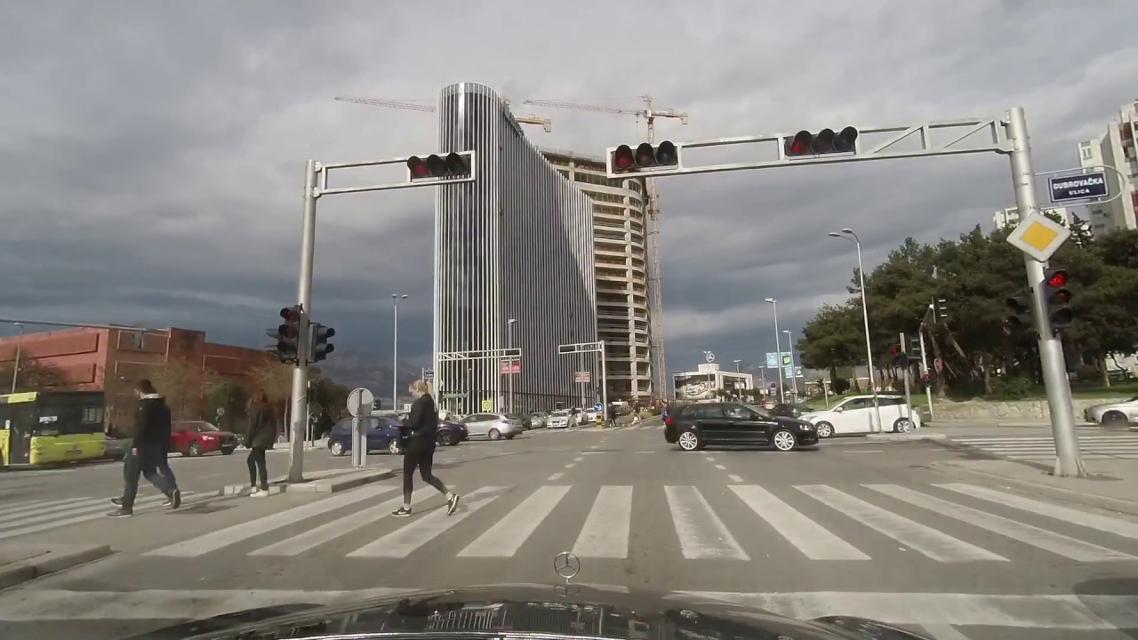 Split - Dugopolje - Šibenik - Zadar - (Dalmatina) - TimeLapse