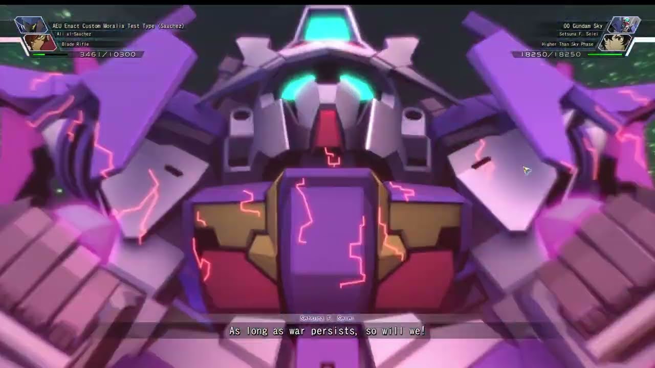 Secret Unit Gundam 00 Sky All Attacks SD Gundam G Generation Cross Rays