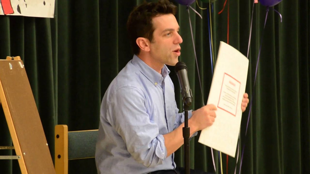 B.J. Novak reads from 