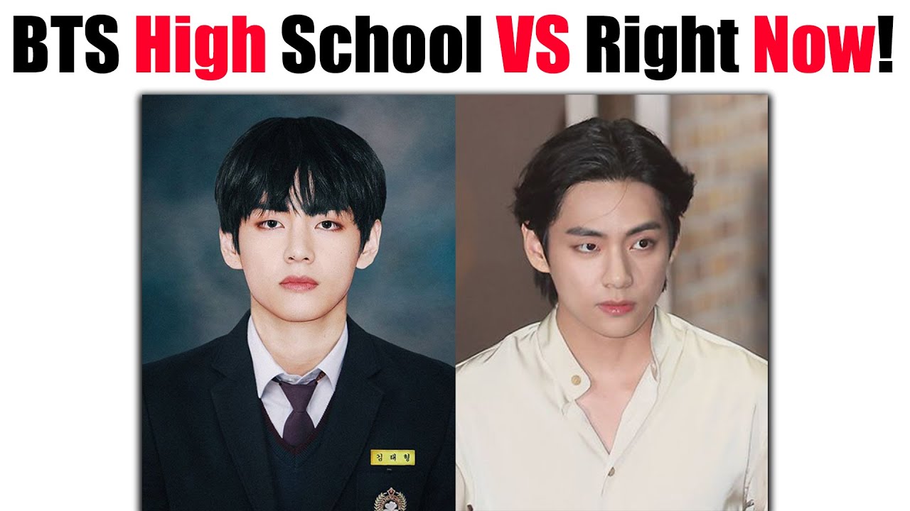 BTS Members High School VS Right Now Evolution Grow Up That Fans Requests To Me!