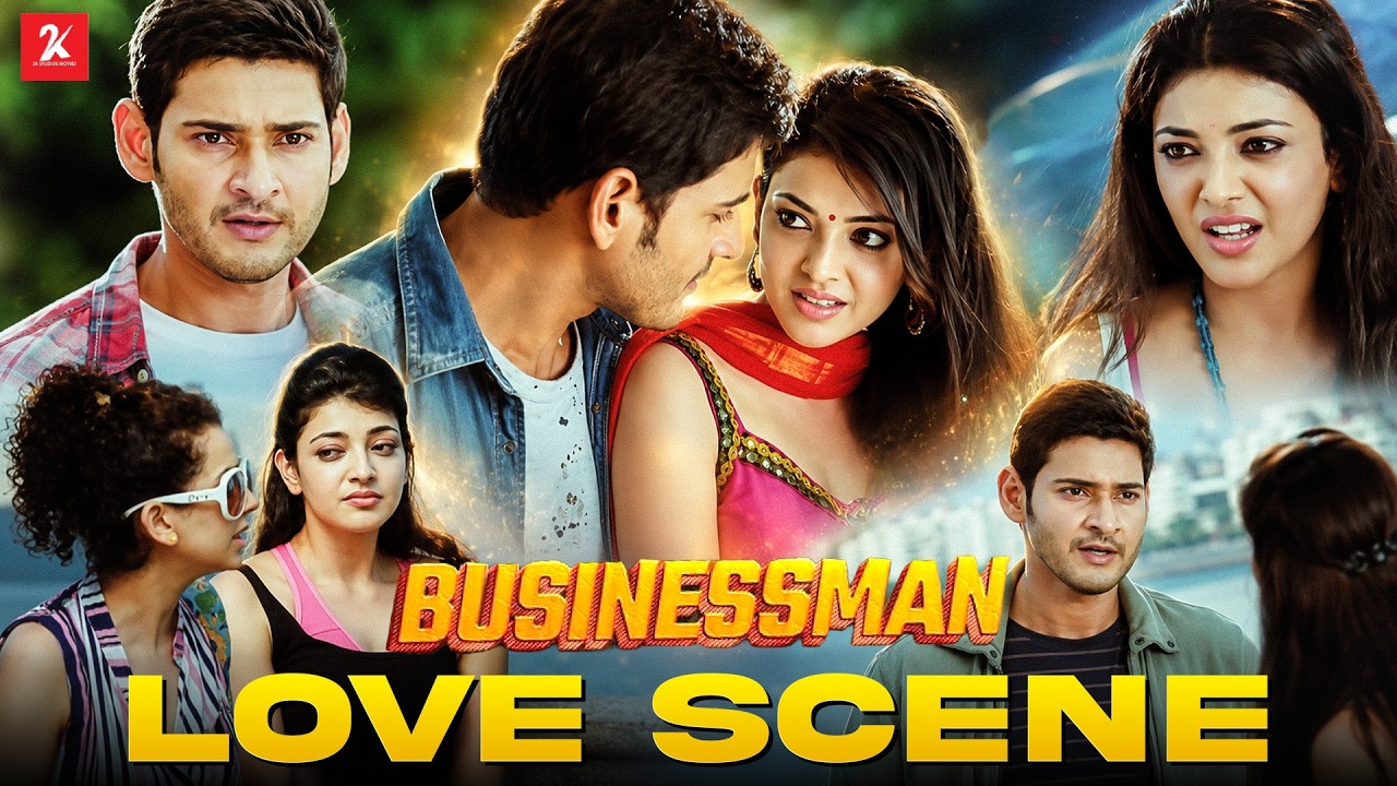 Businessman -Tamil Movie Love scene | Mahesh Babu | Kajal Aggarwal | Prakash Raj | 2kstudios