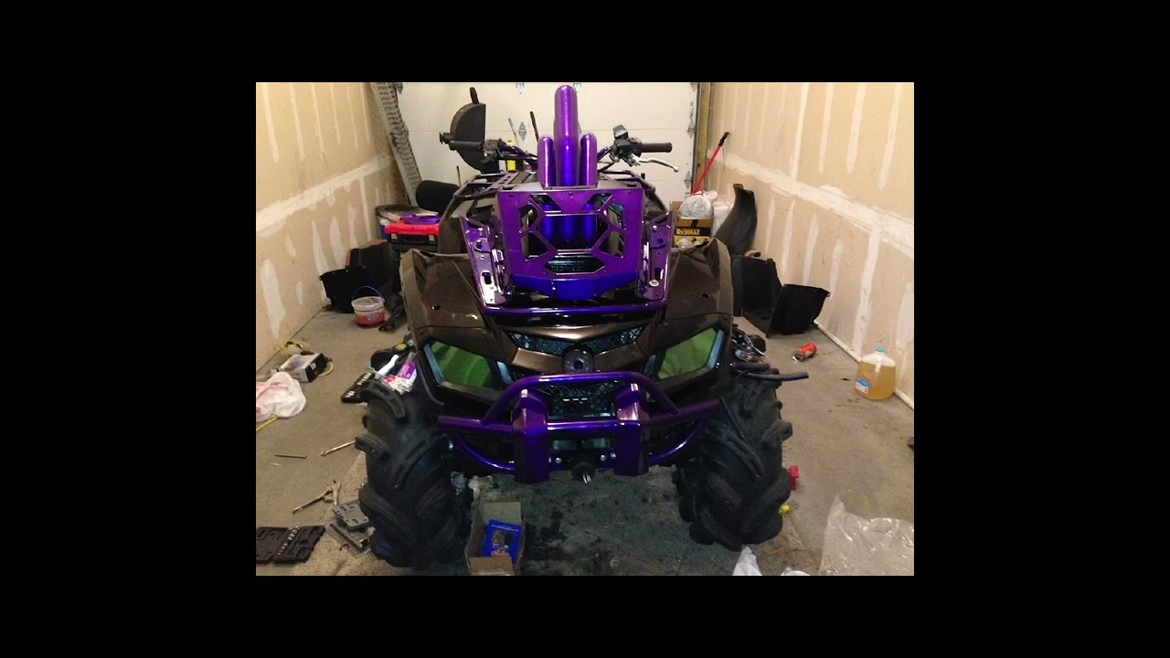 Can am outlander 975 big bore build with nitrous!!!