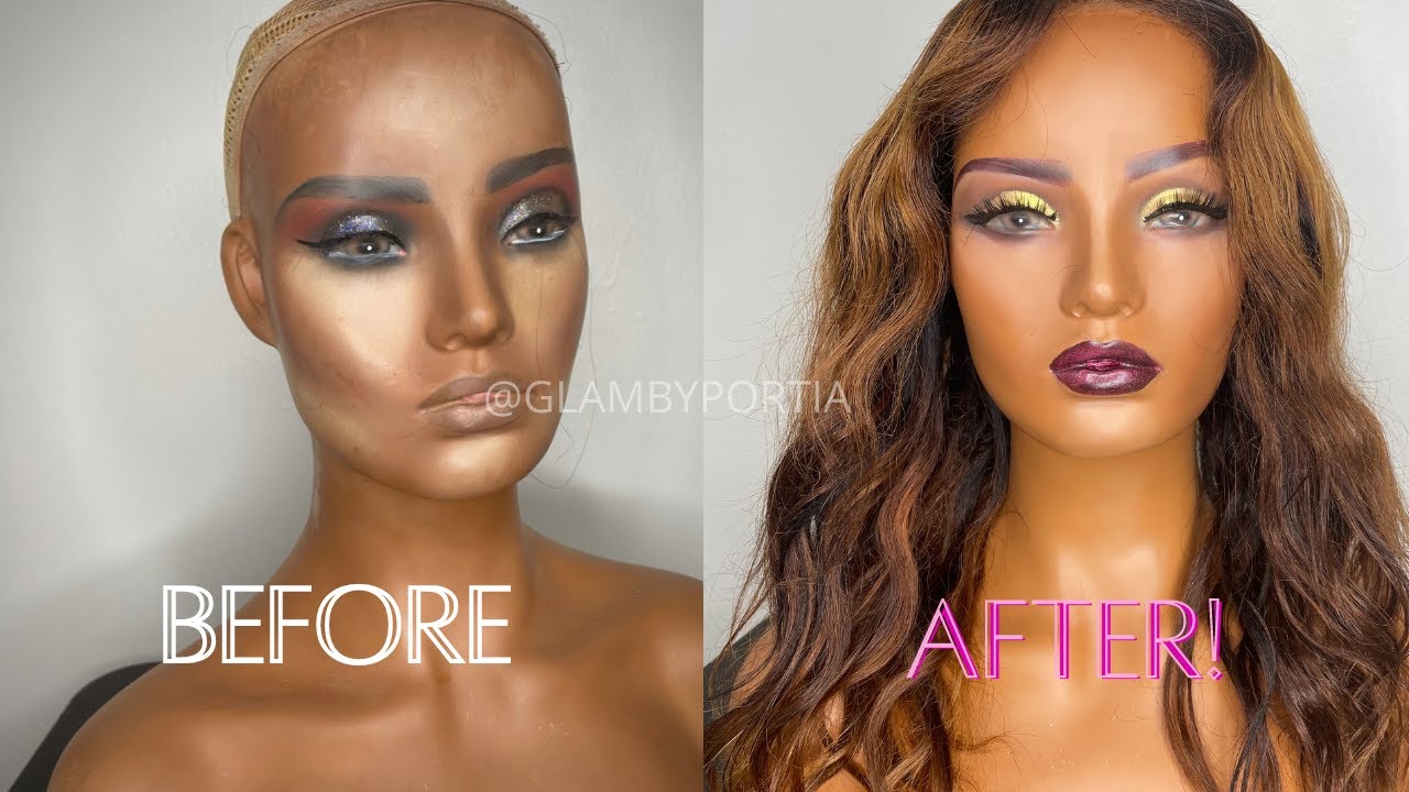 Somebody come look at this!! Mannequin Makeup Tutorial | 0 100 REAL QUICK!   HD 1080p