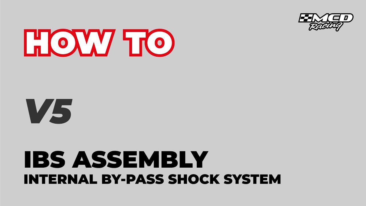 MCD Internal By-Pass Shock System Maintenance and Assembly