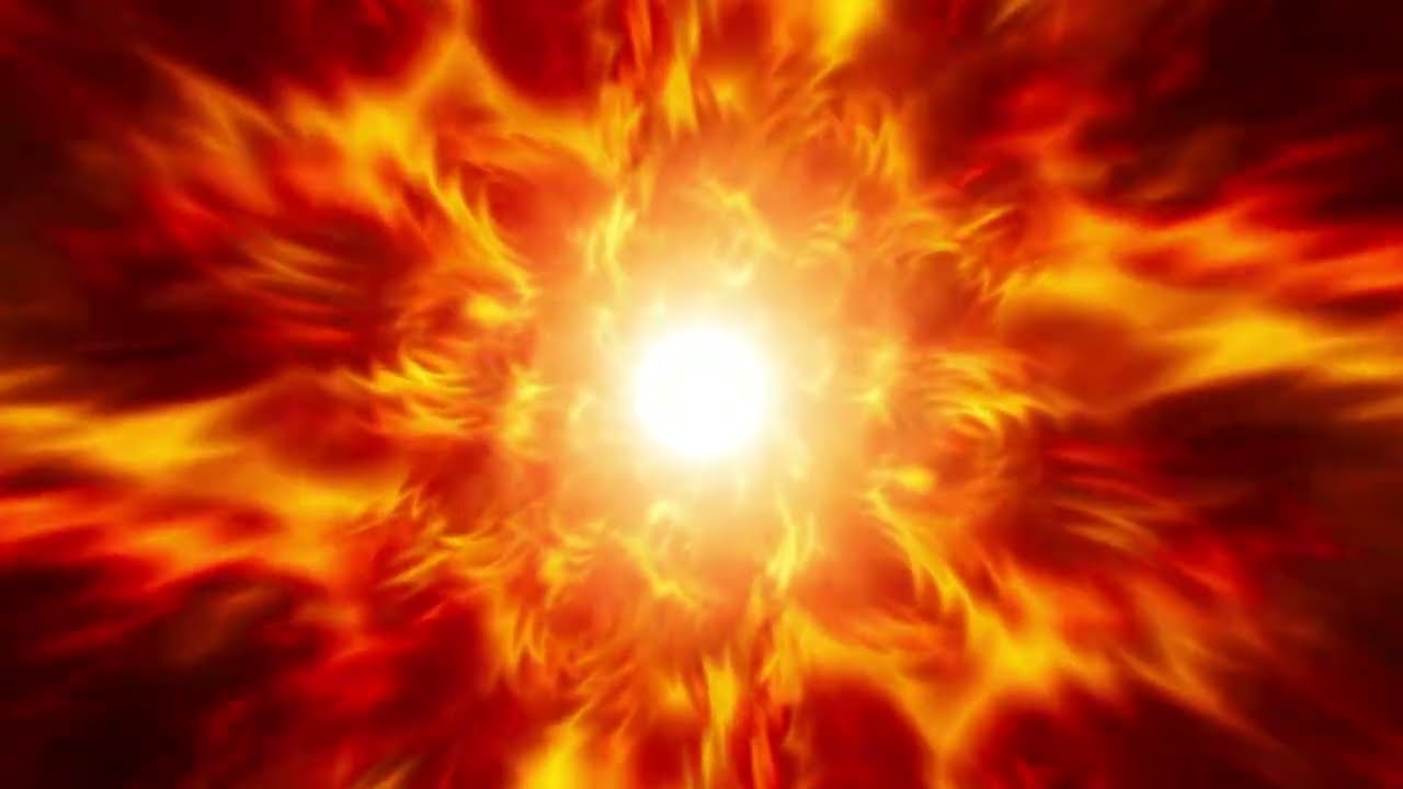 fire background loop 4k