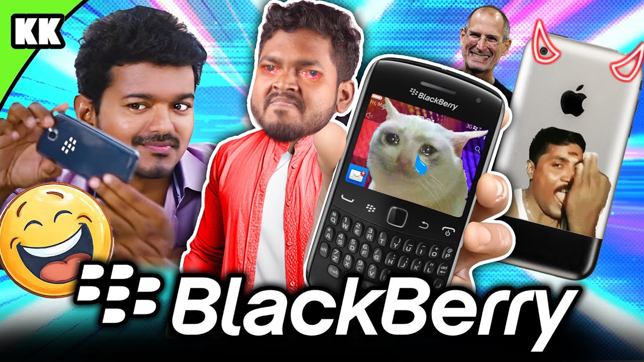The Rise and Fall of Blackberry Mobiles 🫐📱 | #mrkk #blackberry #android