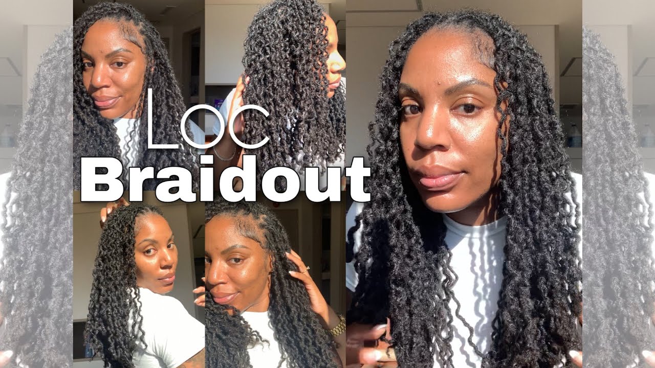 Loc Diaries: My Braidouts Are The BEST! Braid Takedown + Products Used