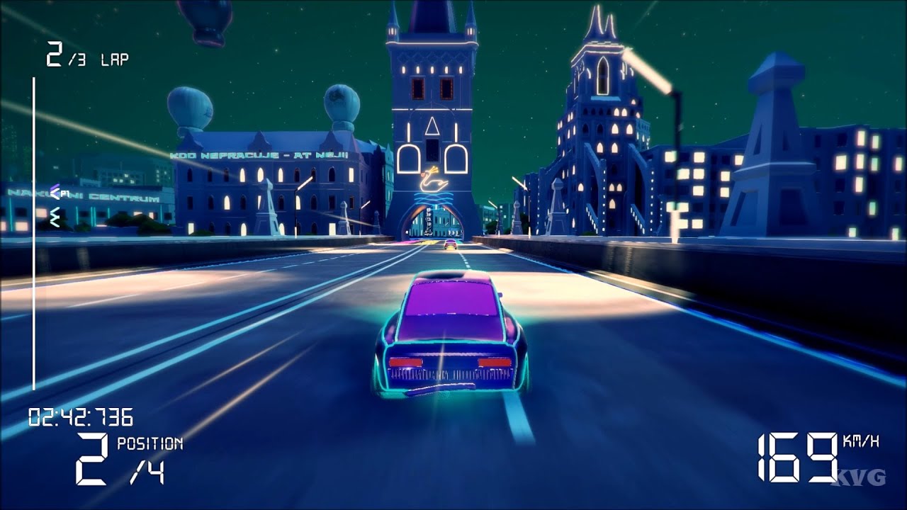 Electro Ride: The Neon Racing - Midnight Trip - Prague Gameplay (PC HD) [1080p60FPS]
