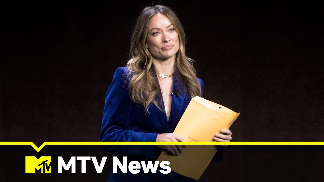 Olivia Wilde Served Custody Papers While On Stage At Cinemacon | MTV News