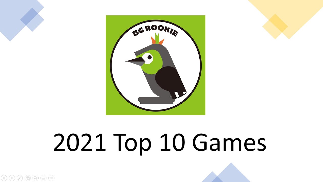 2021 全年 Top 10 Games (十大推薦策略桌遊) (CC字幕)