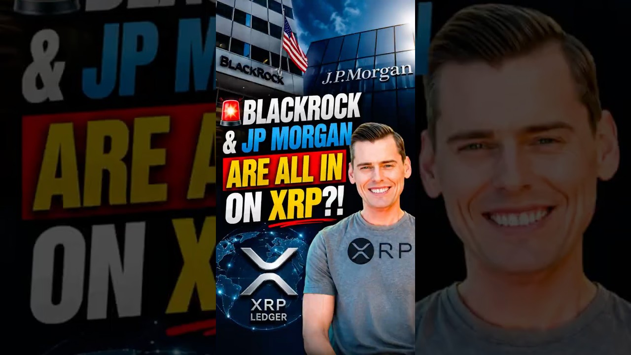🚨BLACKROCK И JP MORGAN СТАВЯТ ВСЁ НА XRP?!
