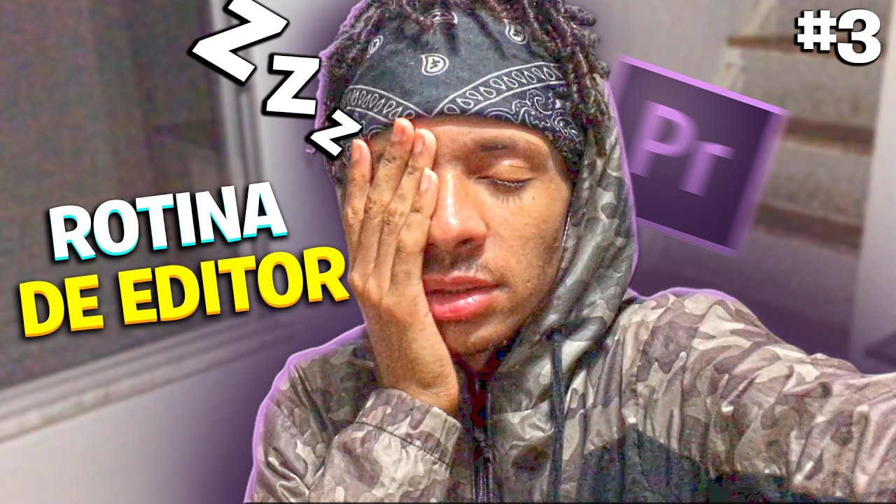 MINHA ROTINA de EDITOR DE VIDEOS para YOUTUBERS #3