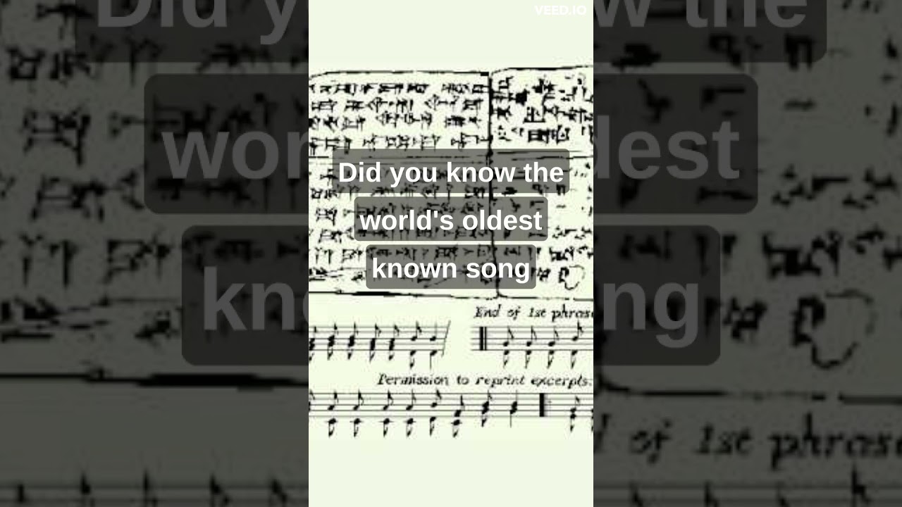 Hurrian Hymn No  6