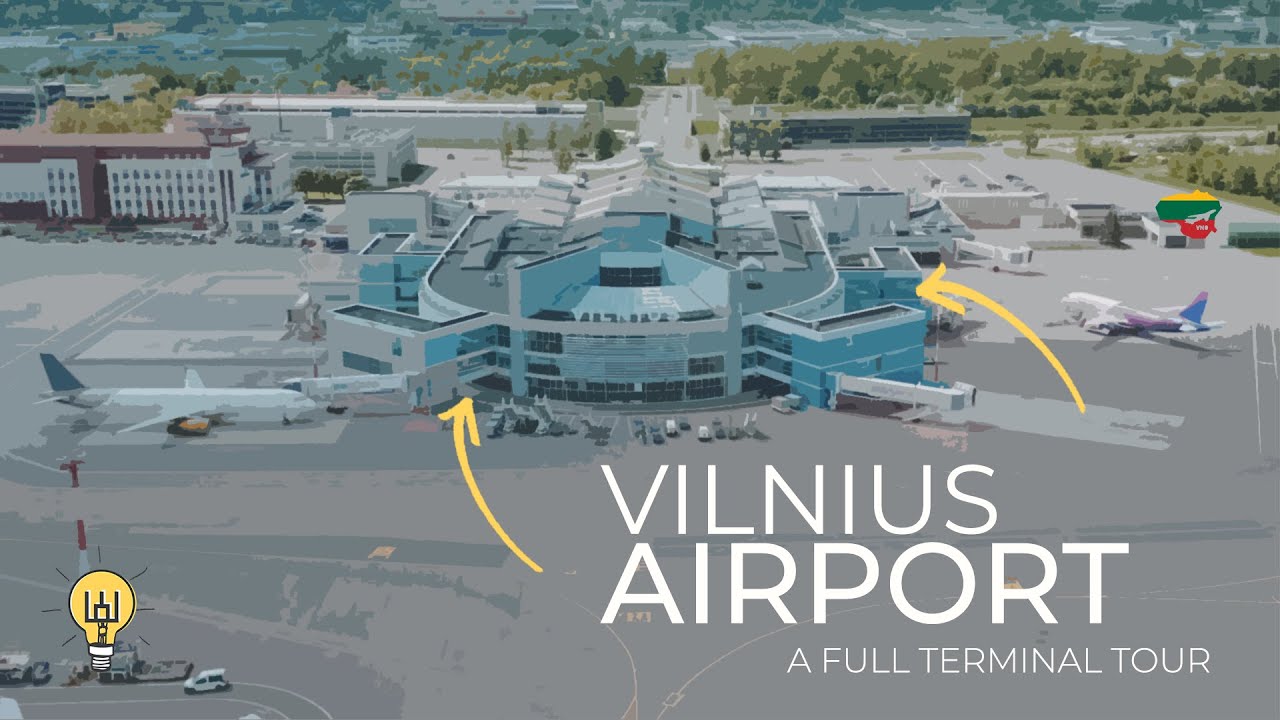 Vintage: Vilnius Airport Walkthrough & Tour (2022)