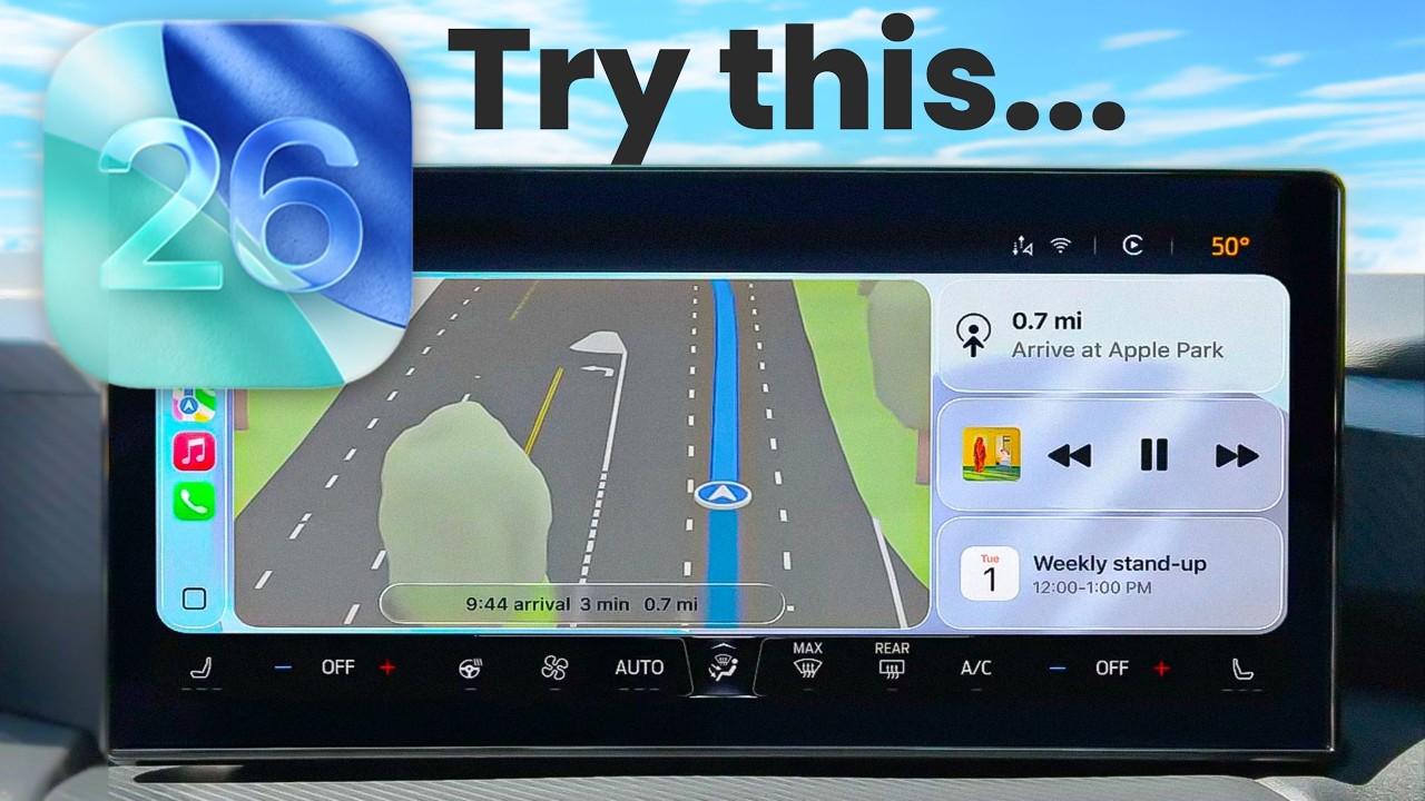 Apple CarPlay &ndash; НОВЫЕ функции в iOS 26!
