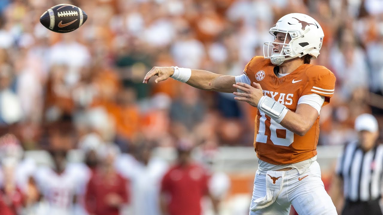 HIGHLIGHTS: Arch Manning, #17 Texas Longhorns beat Arkansas