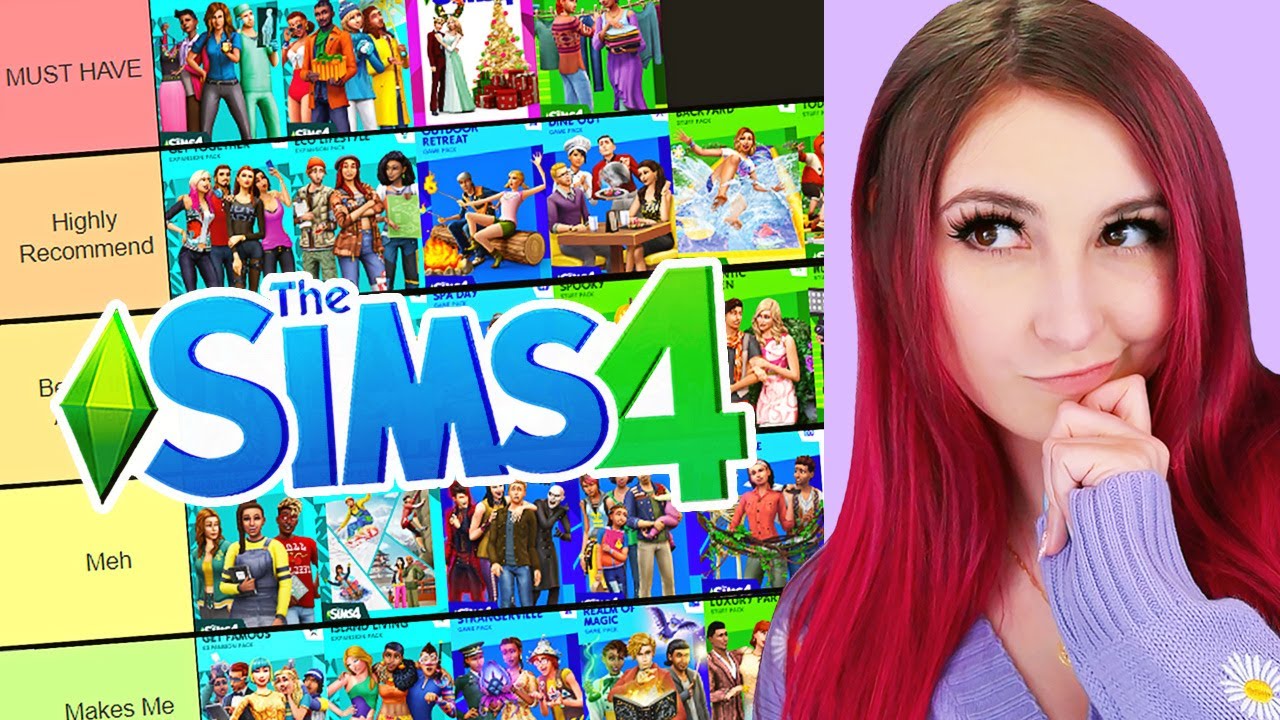 Ranking EVERY Sims 4 Pack