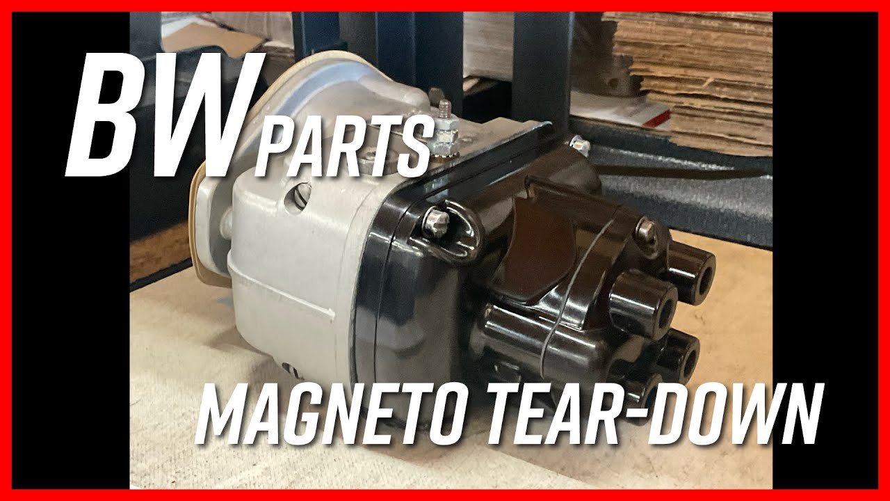 FMJ-4B3 Fairbanks Morse Magneto Teardown Lincoln Electric SA-200