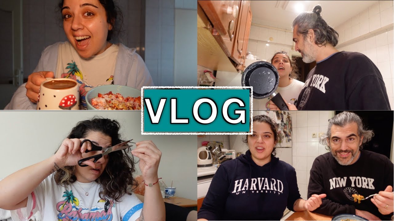 KERKAYAS BANA YEMEKLER HAZIRLIYOR 😋 GIDA İNTOLERANS TESTİ İÇİN SAÇIMI KESTİM 🥲 #vlog #ezgikerkaya