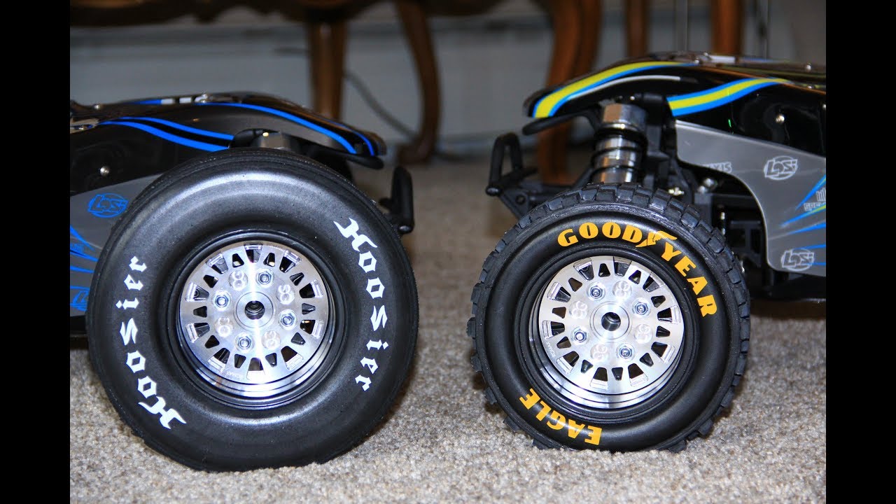 Losi DBXL-E & BISHOP RACING (IRP Wheel hubs Install video)
