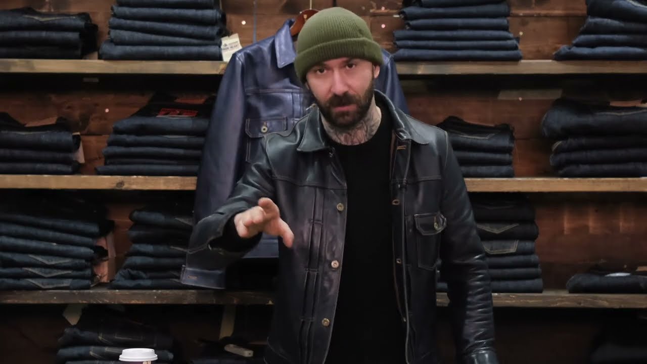 Y2 Leather Indigo Type 1 and Type 2
