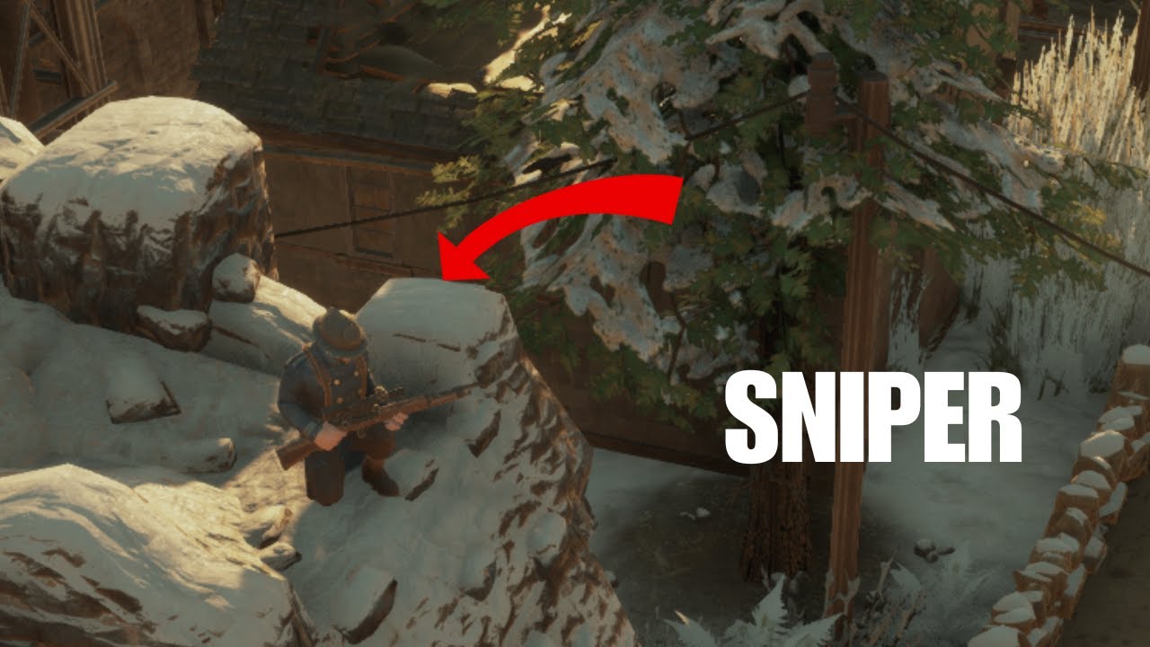 I Played Foxhole Like a REAL Life Sniper