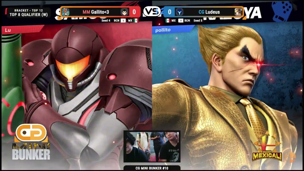 CG mini Bunker #10 - Singles Bracket - Winners Quarter-Final - Gallito vs Ludeus