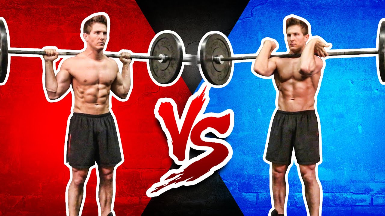 Front Squat VS. Back Squat | WHICH BUILDS MORE MUSCLE & STRENGTH?