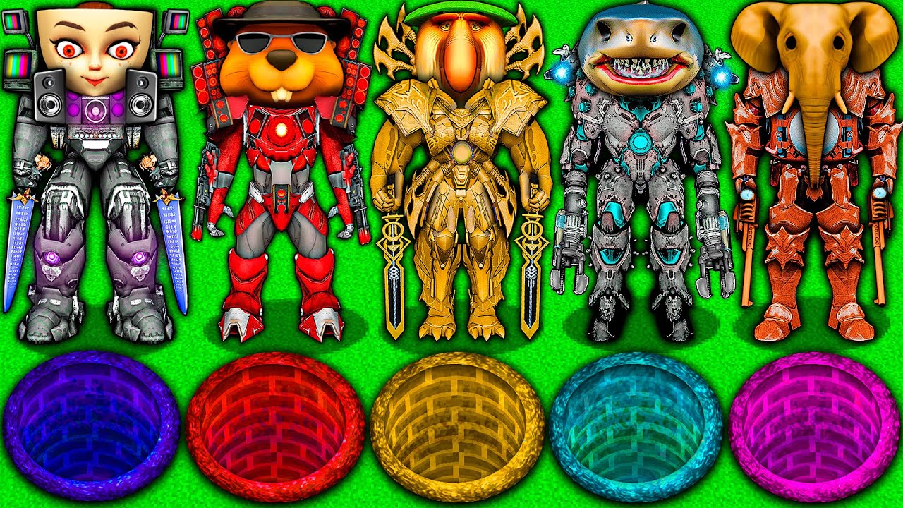 CHOOSE the RIGHT SECRET PORTAL of UPGRADED BRAINROT TITAN vs SKIBIDI TOILET in MINECRAFT animation
