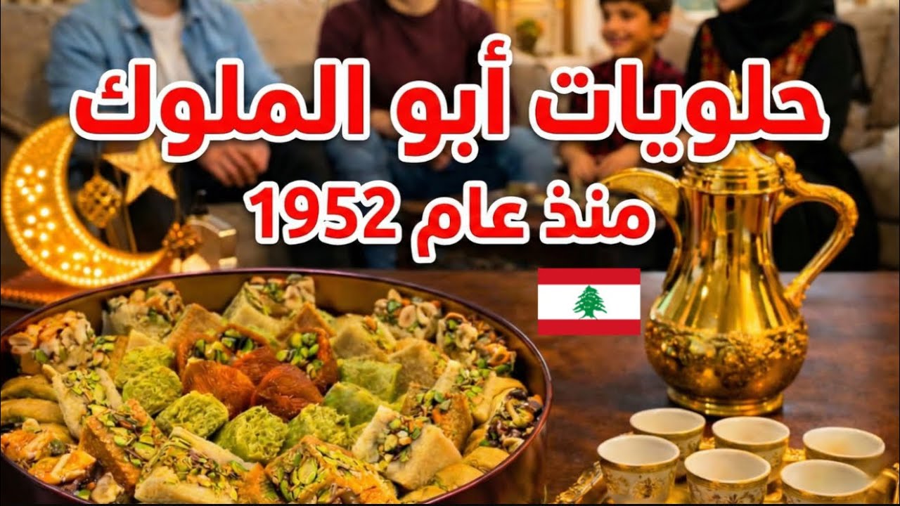 حلويات أبو الملوك منذ عام 1952 رمضان كريم كل عام و أنتم بخير 🇱🇧♥️