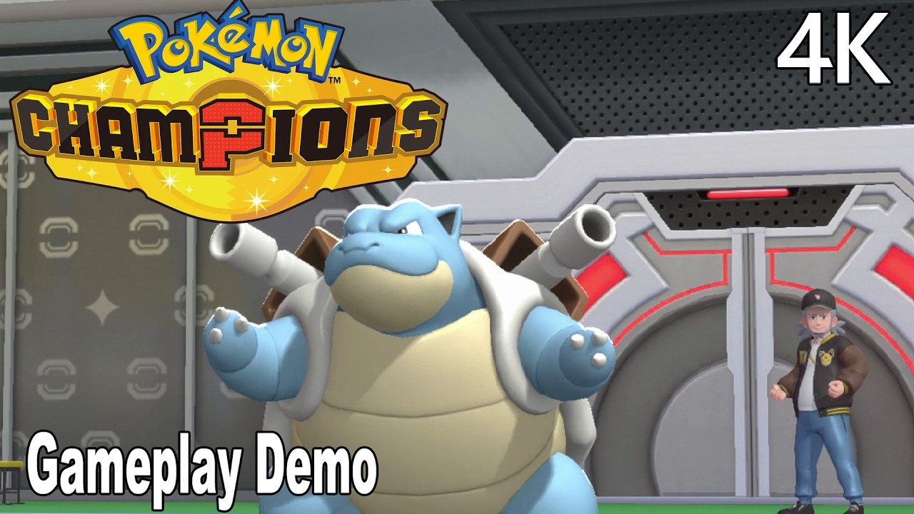 Pokemon Champions Gameplay Demo 4K